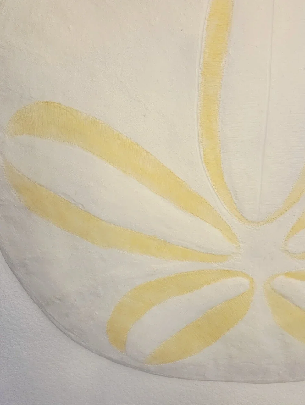 Jumbo Huge Pottery Barn Oversized Sand Dollar Coastal Beach Wall Art Rare